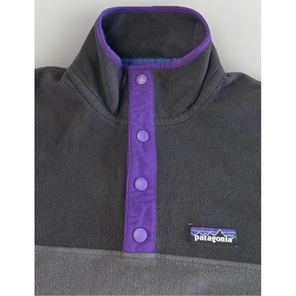 Mens Patagonia Micro D Snap-T Fleece Pullover Sweater 26165 Sz‎ Small